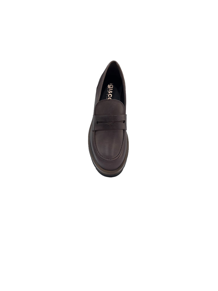 mocassini donna pelle igi&co art. 4679422 TESTA DI MORO