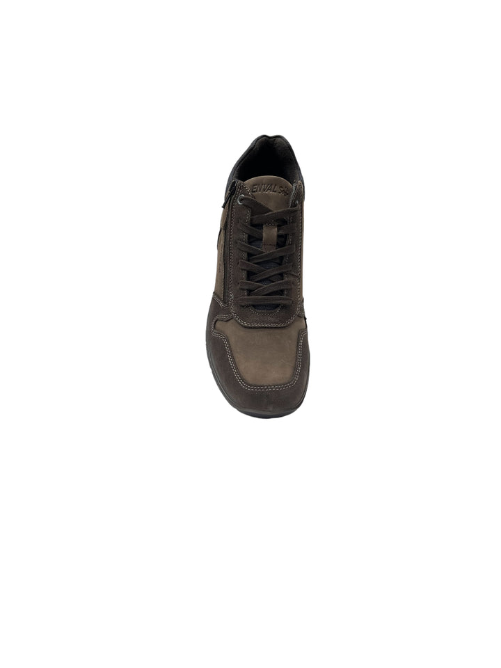 scarpe comfort uomo pelle enval soft art.4717233 marrone scuro