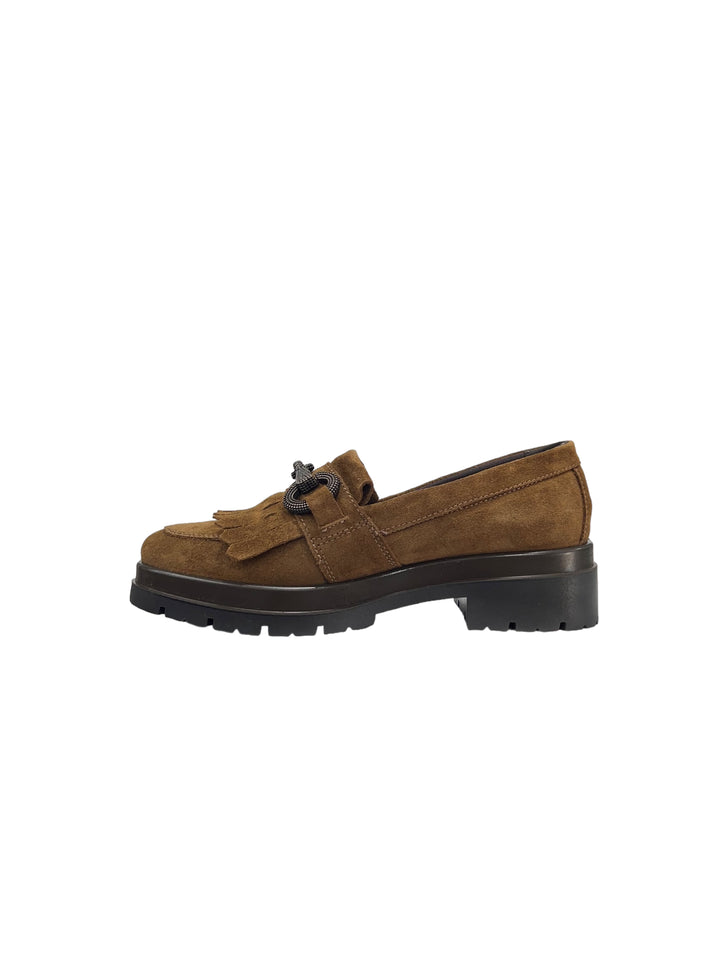 mocassini donna pelle enval soft art. 4754233 cognac