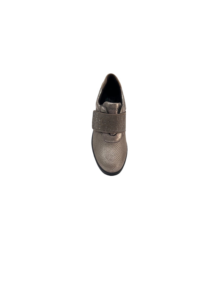 scarpe accollate donna pelle enval soft art. 4757733 taupe