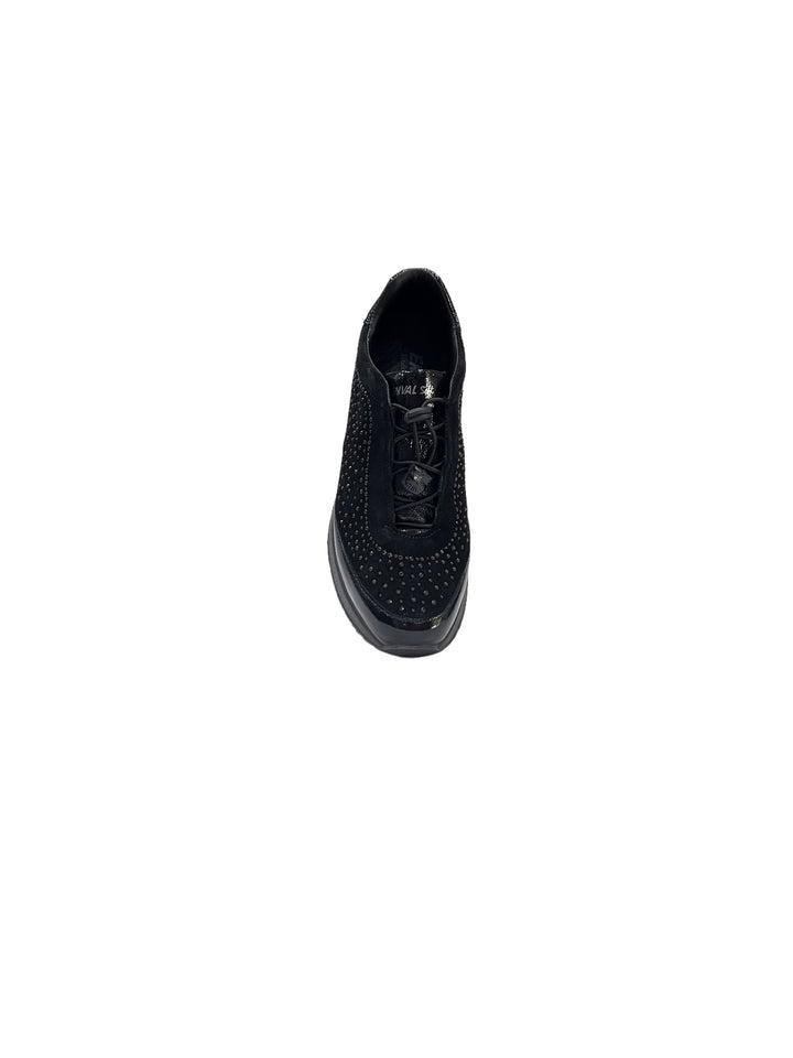 sneakers donna pelle enval soft art. 4774700 nero
