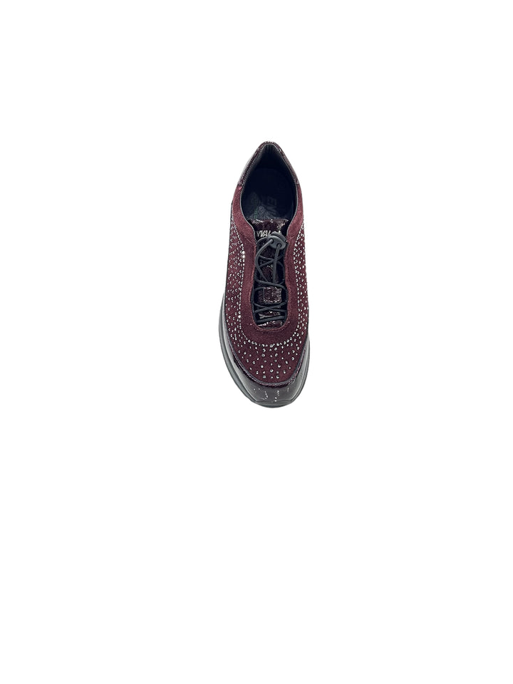 sneakers donna pelle enval soft art. 4774722 bordò