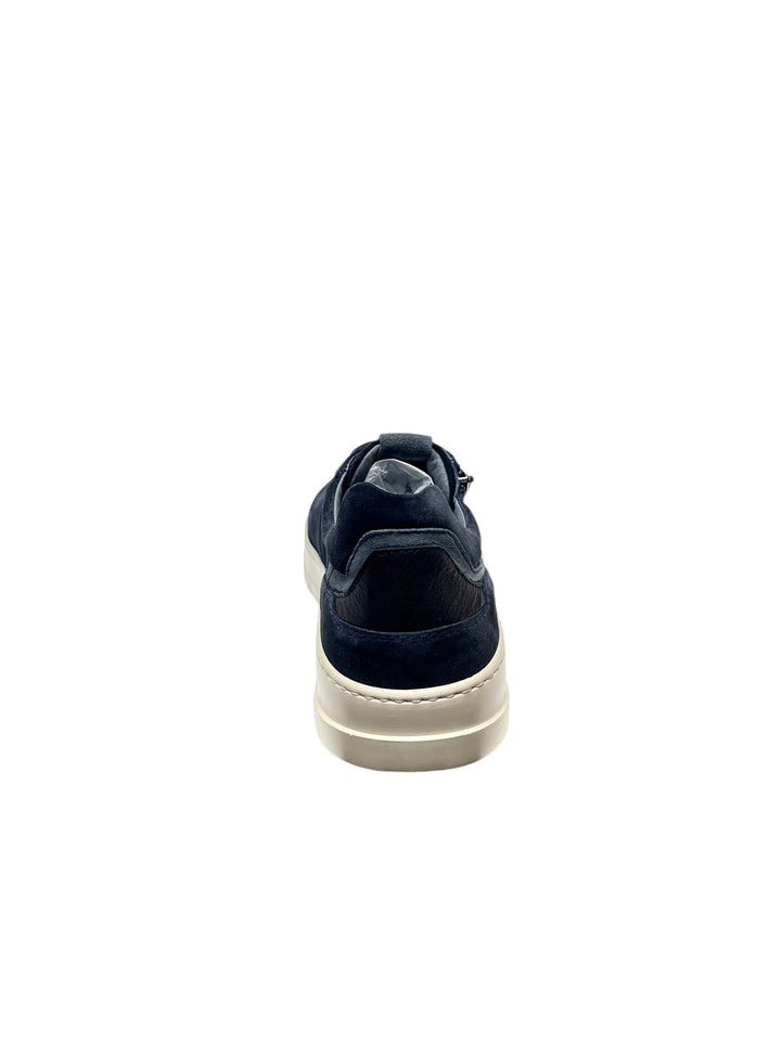 sneakers uomo pelle nero giardini art.i400481u200 blu