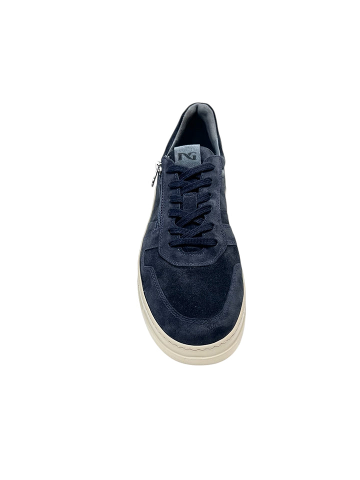 sneakers uomo pelle nero giardini art.i400481u200 blu