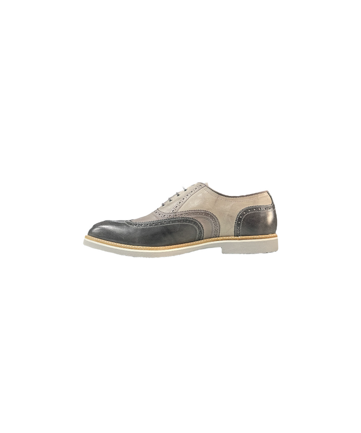 stringate uomo pelle nero giardini art. 4842u101 grigio