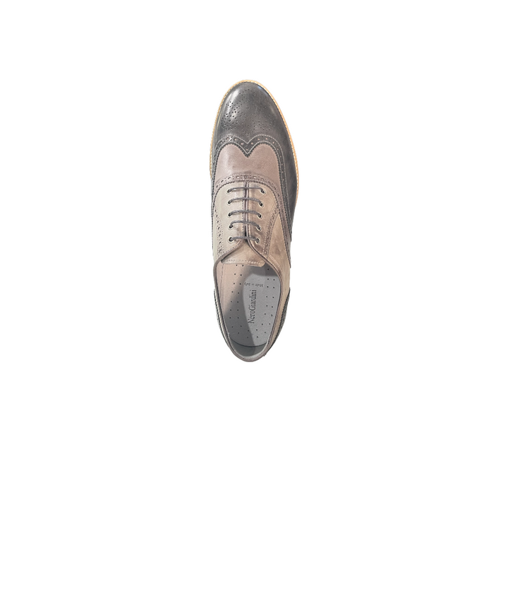stringate uomo pelle nero giardini art. 4842u101 grigio