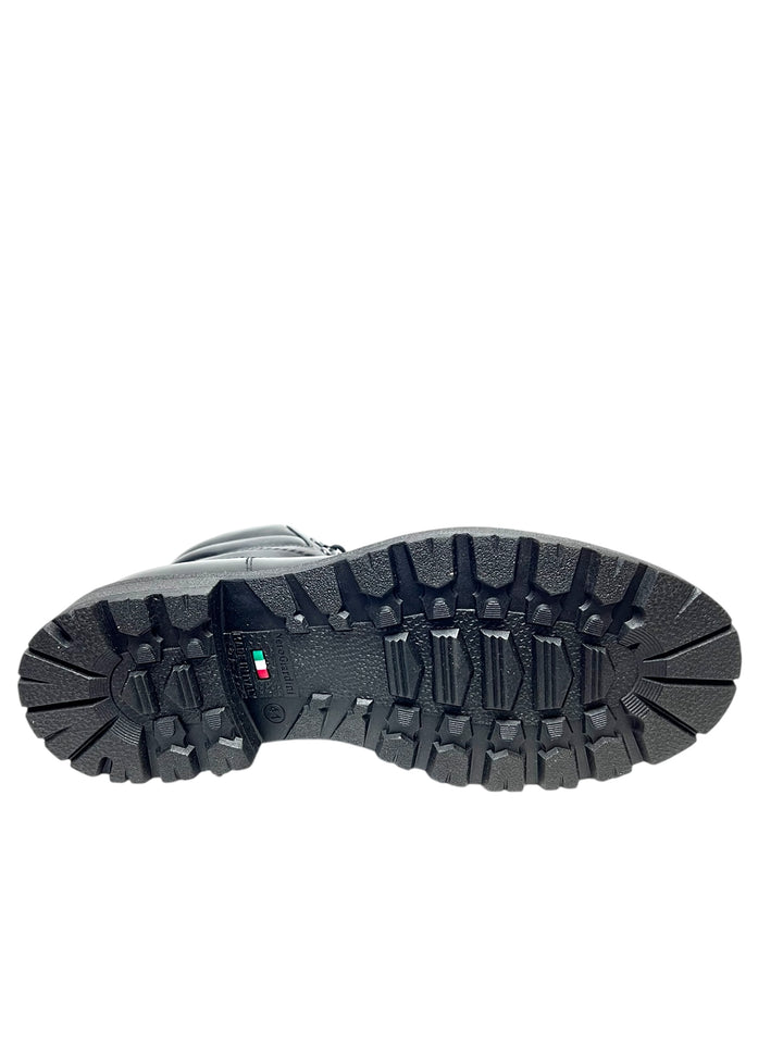 anfibi corti uomo pelle nero giardini art.i400510u100 nero
