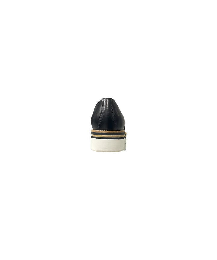stringate donna pelle nero giardini art. 5223d100 nero