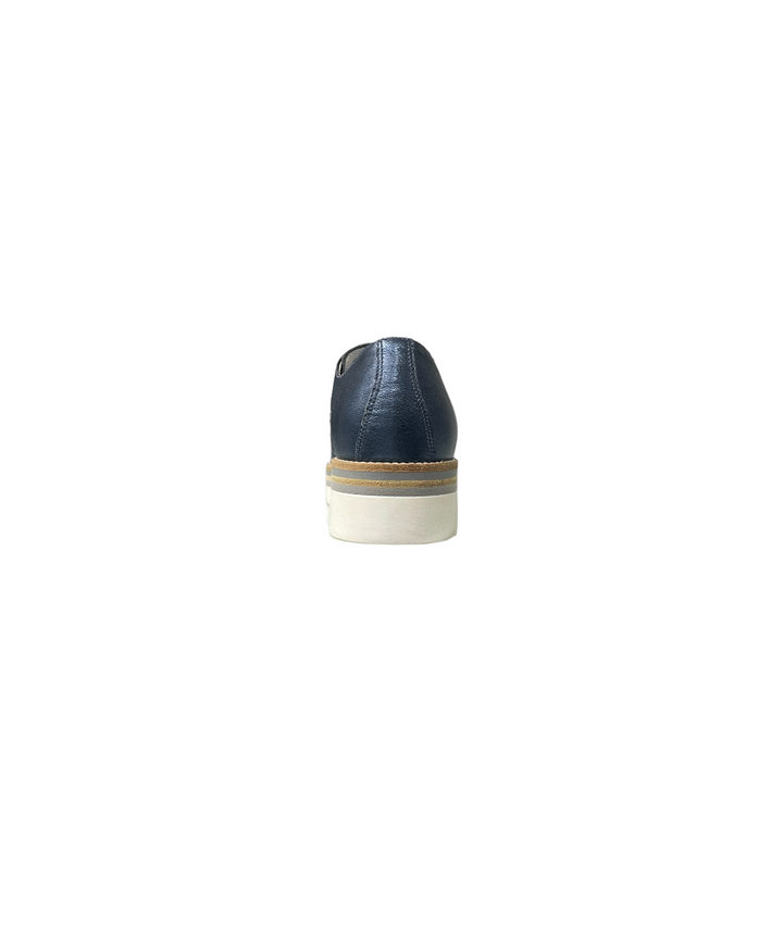 stringate donna pelle nero giardini art. 5223d207 blu