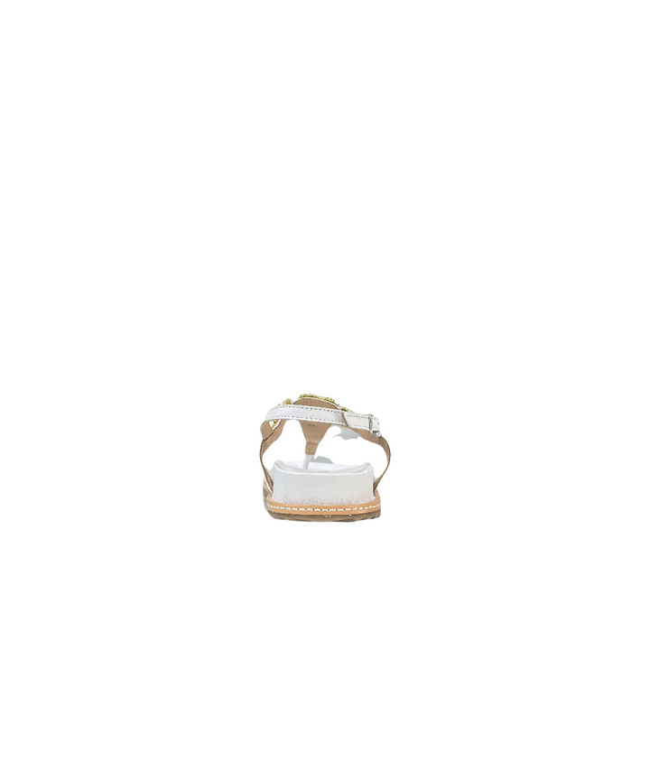 sandali infradito gioiello donna pelle parodi art. 53-1923 bianco