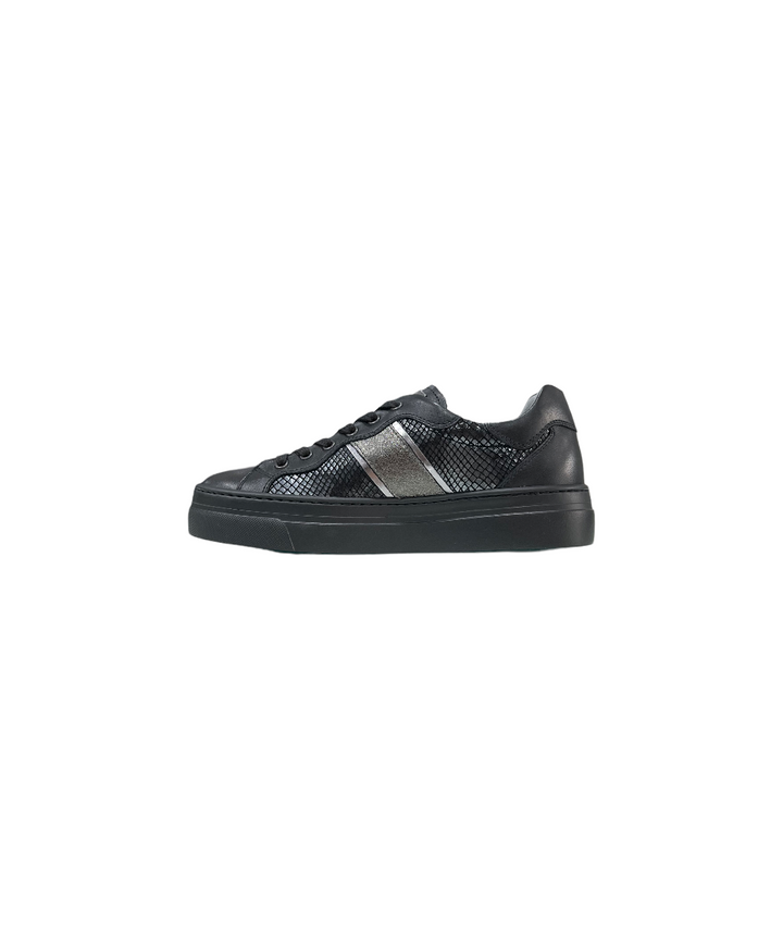 sneakers donna pelle nero giardini art.i205350d100 nero