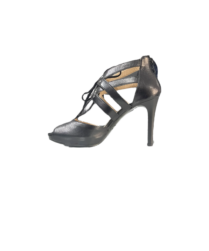 sandali donna pelle nero giardini art. 5430d100 nero