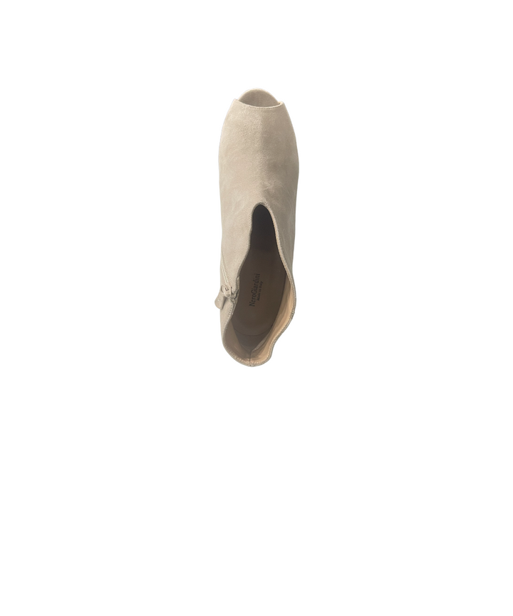 décolleté open toe donna pelle scamosciata nero giardini art. 5462d410 sabbia