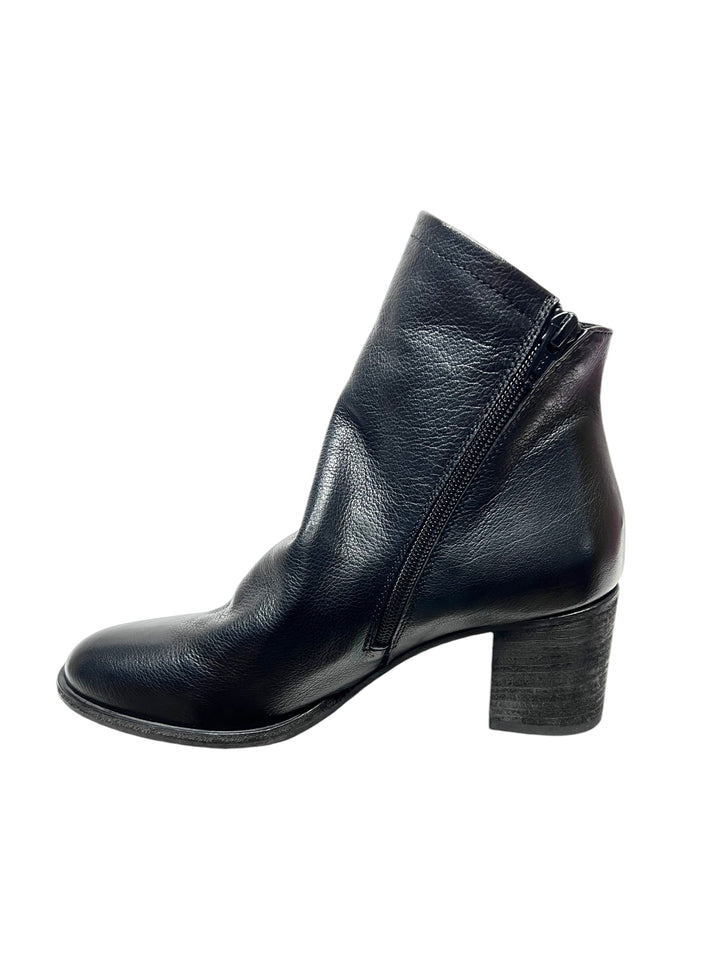 stivaletti donna pelle gianni crasto art.5516 nero