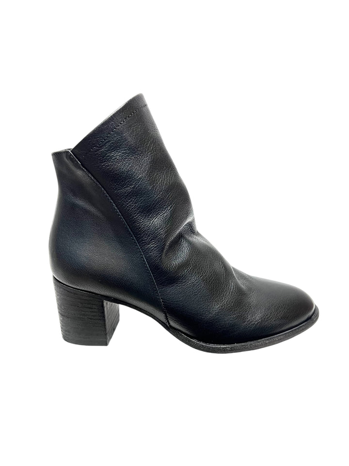 stivaletti donna pelle gianni crasto art.5516 nero