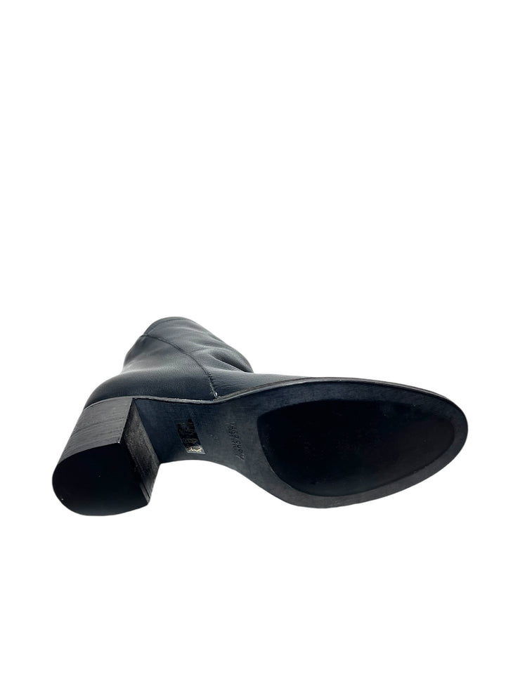 stivaletti donna pelle gianni crasto art.5516 nero