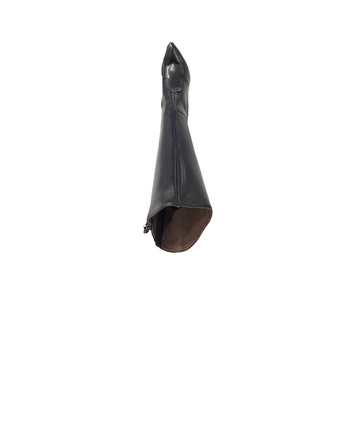 stivali donna pelle nero giardini art.i205541de100 nero