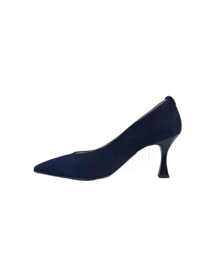décolleté donna pelle nero giardini art.i205581de240 blu notte