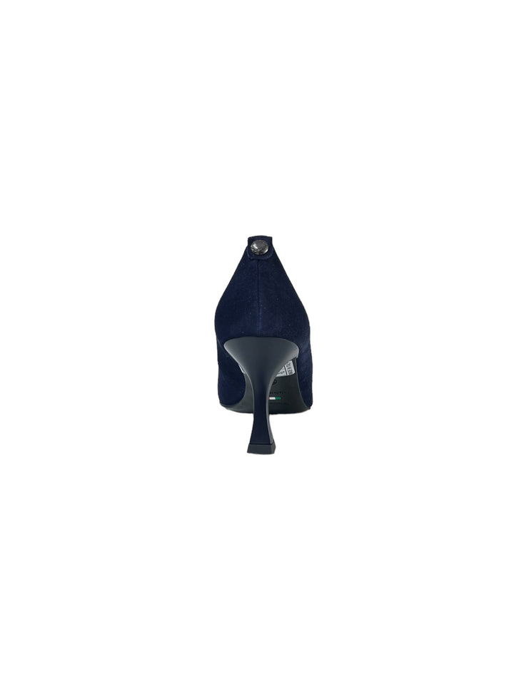 décolleté donna pelle nero giardini art.i205581de240 blu notte