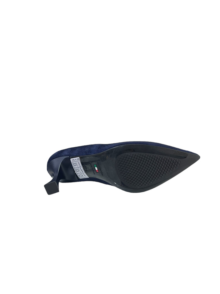 décolleté donna pelle nero giardini art.i205581de240 blu notte