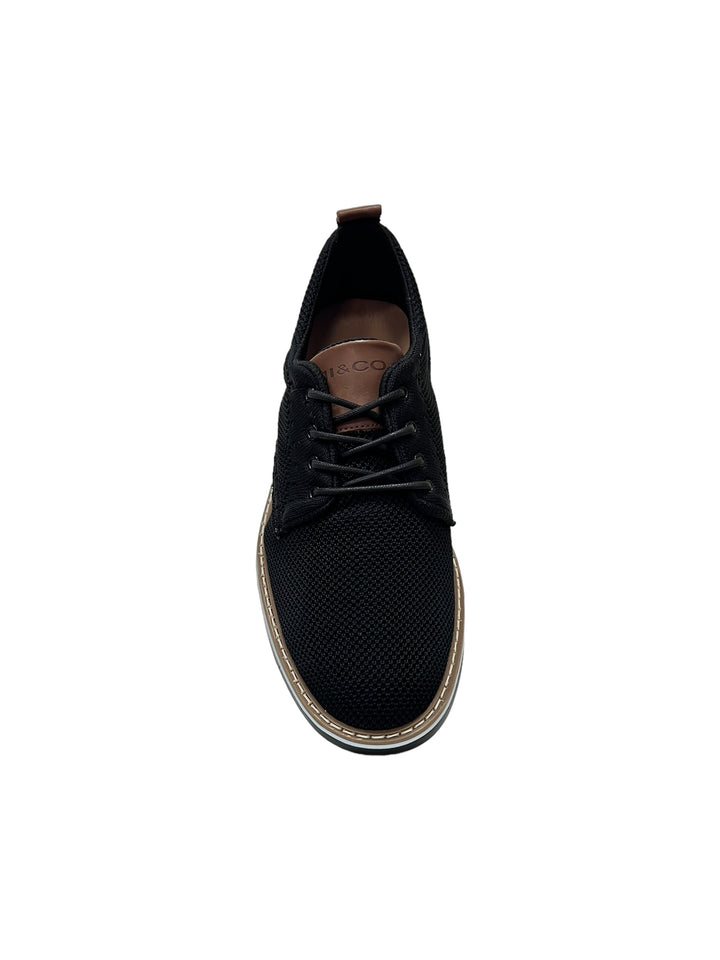 stringate uomo pelle-tela igi&co art. 5608600 nero
