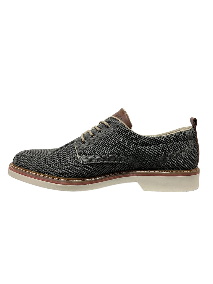 stringate uomo pelle-tela igi&co art. 5608622 taupe