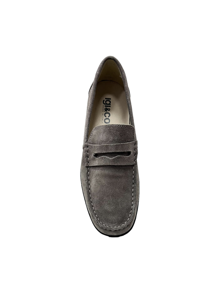 mocassini uomo pelle igi&co art. 5613444 peltro