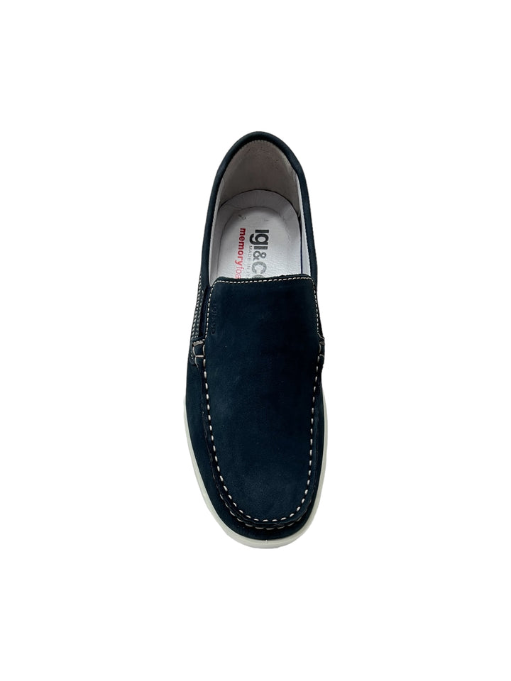 mocassini uomo pelle igi&co art. 5616200 blu
