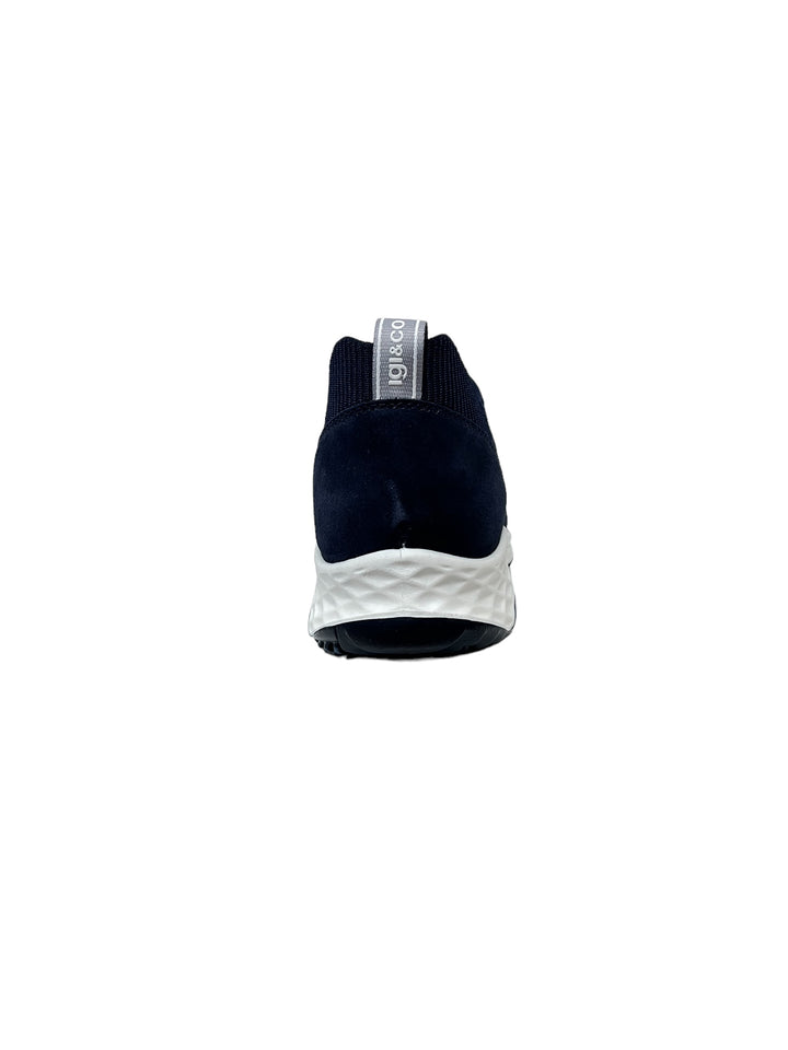 sneakers uomo pelle-tela igi&co art. 5621500 blu