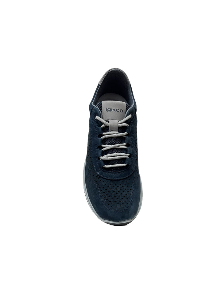 sneakers uomo pelle igi&co art. 5625000 blu