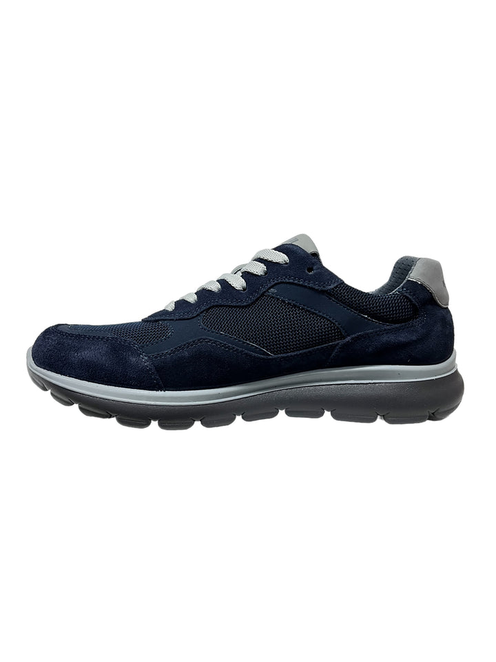 sneakers uomo pelle-tela igi&co art. 5625100 blu