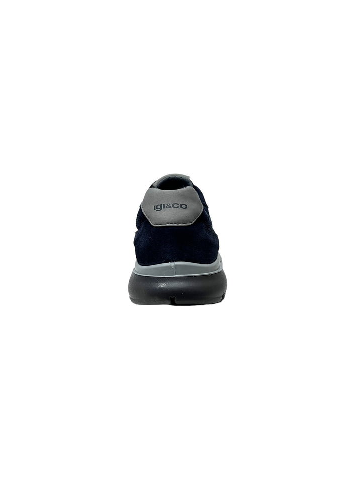 sneakers uomo pelle-tela igi&co art. 5625100 blu