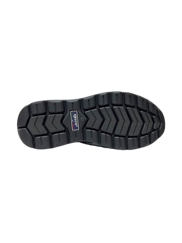 sneakers uomo pelle-tela igi&co art. 5625100 blu