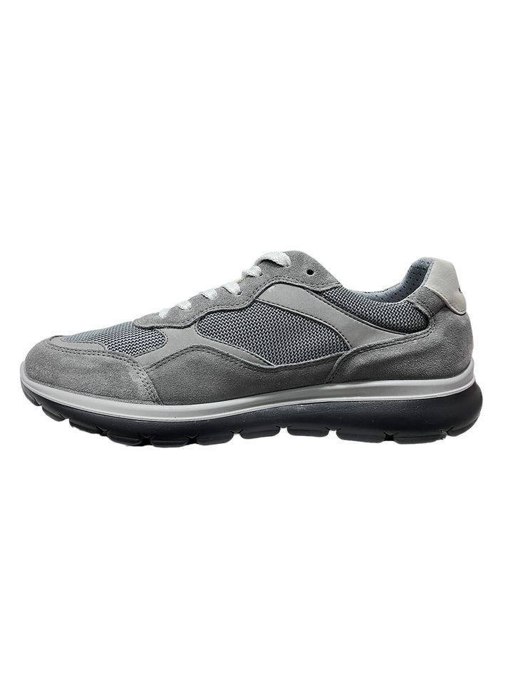 sneakers uomo pelle-tela igi&co art. 5625111 grigio