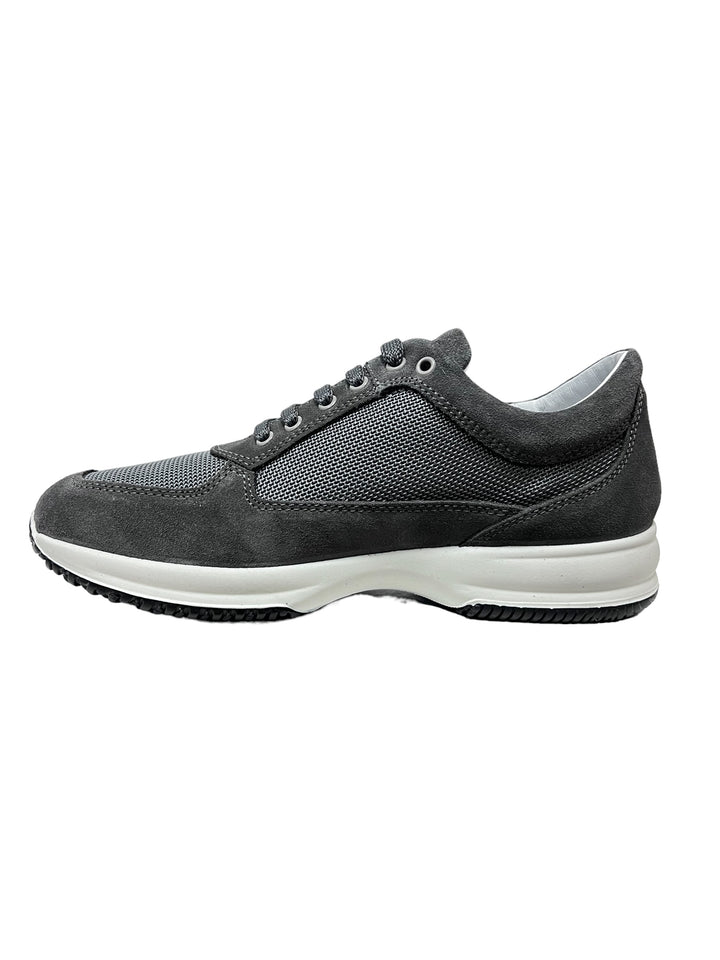 sneakers uomo pelle-tela igi&co art. 5626811 asfalto