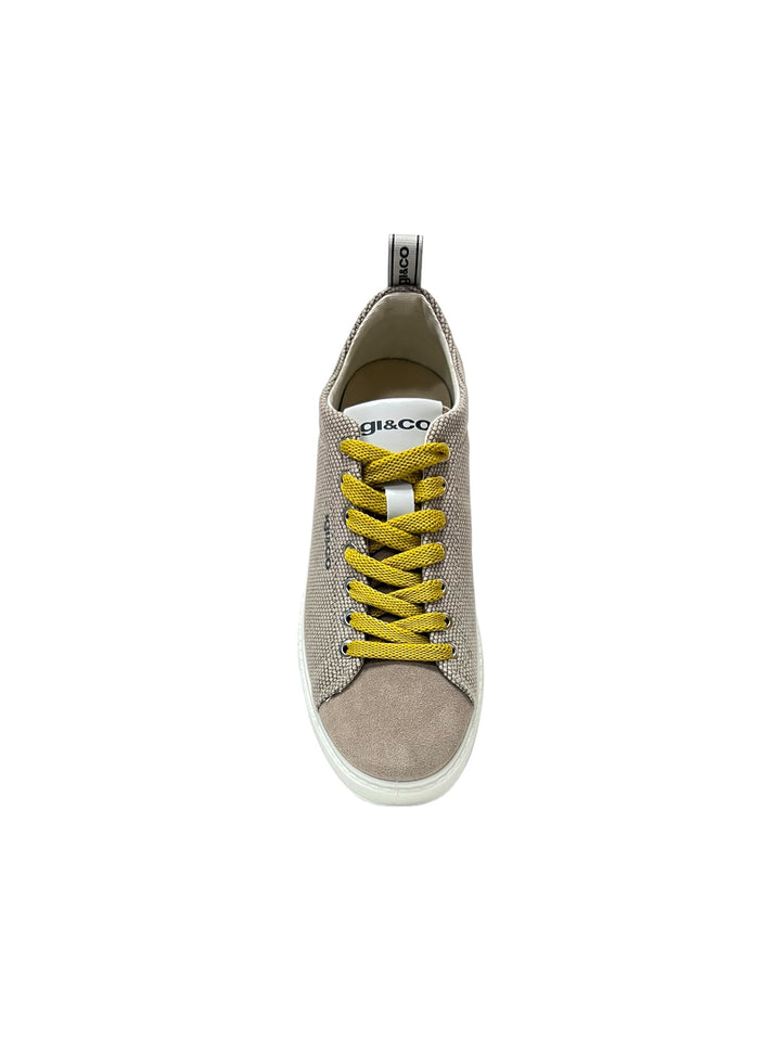sneakers uomo pelle-tela igi&co art. 5628511 taupe