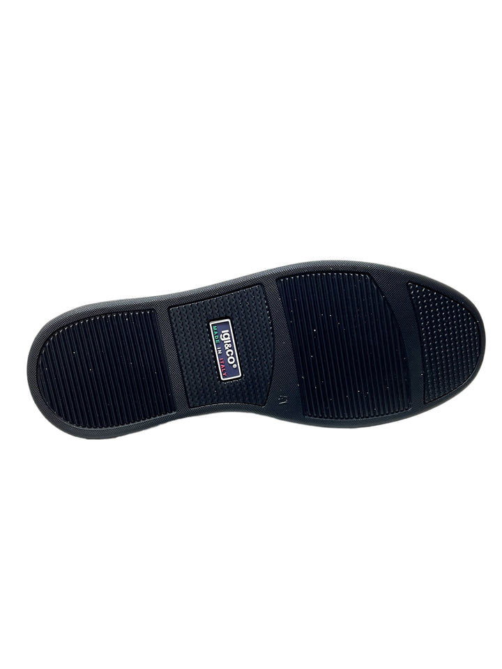 sneakers uomo pelle igi&co art. 5632200 bianco-blu