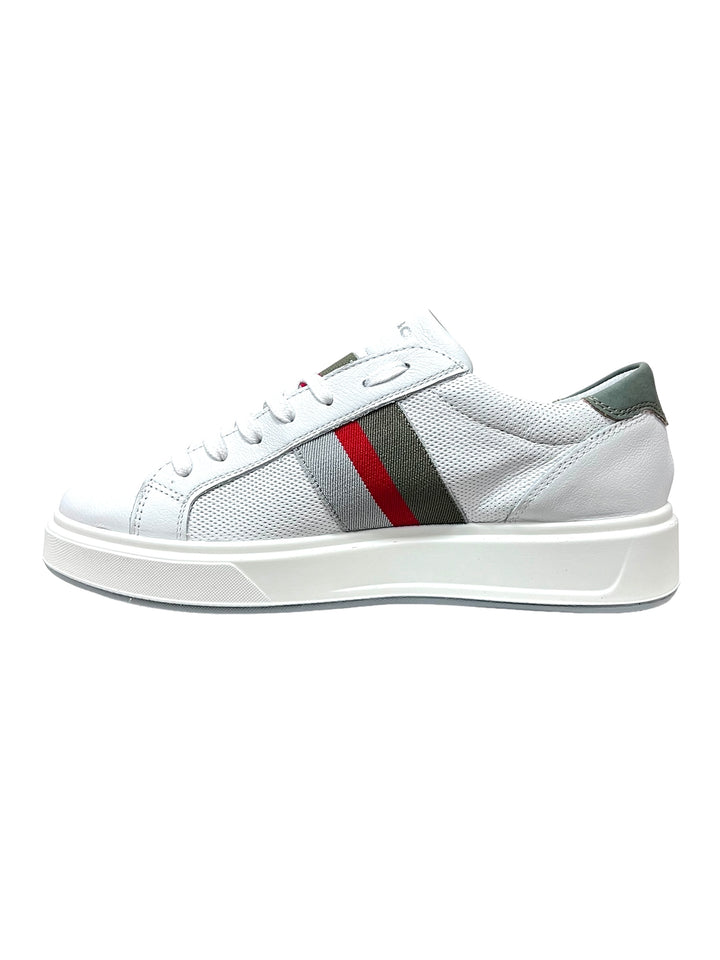 sneakers uomo pelle igi&co art. 5632222 bianco-salvia