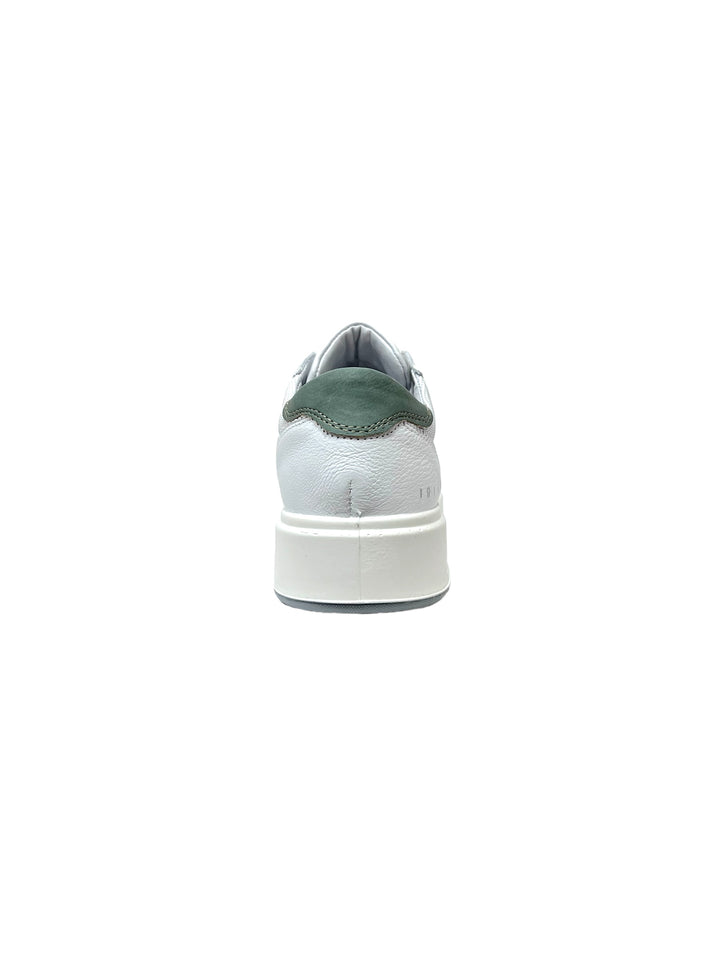 sneakers uomo pelle igi&co art. 5632222 bianco-salvia