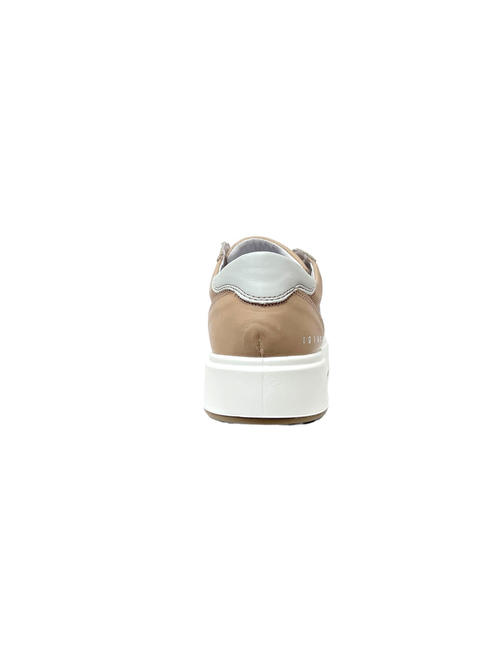 sneakers uomo pelle igi&co art. 5632233 taupe
