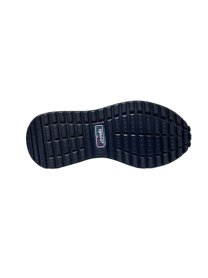 sneakers uomo pelle igi&co art. 5635611 blu