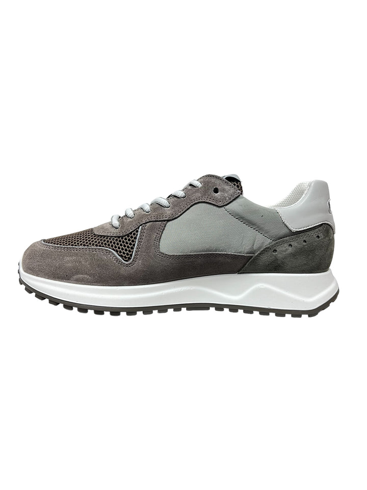 sneakers uomo pelle-tela igi&co art. 5635833 peltro