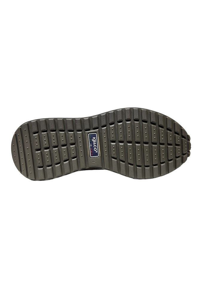 sneakers uomo pelle-tela igi&co art. 5635833 peltro