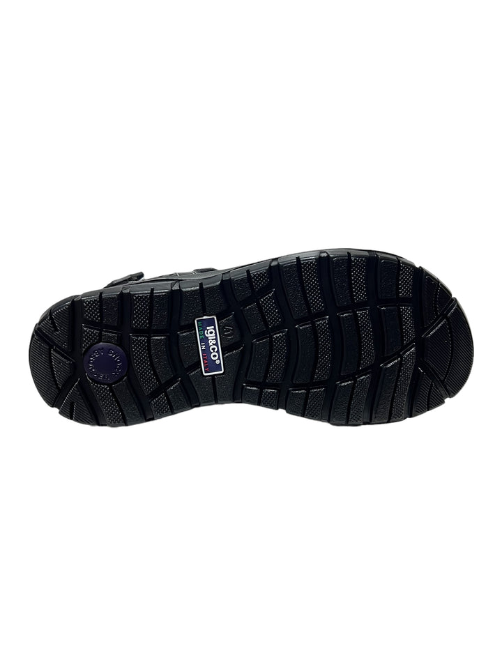 sandali uomo pelle igi&co art. 5642600 nero
