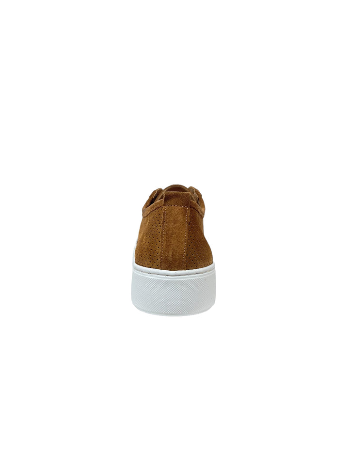 sneakers uomo pelle exton art. 565 cuoio