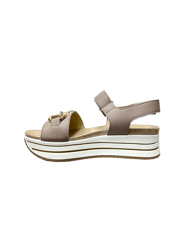 sandali donna pelle igi&co art.5679022 visone