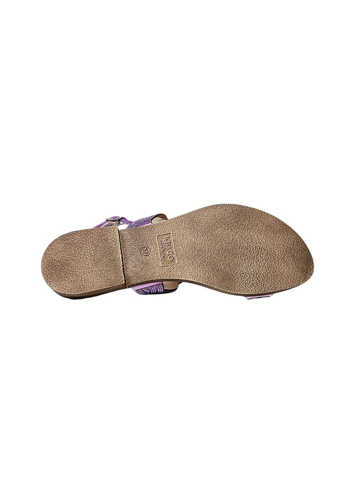 sandali donna pelle igi&co art.5682511 lilla