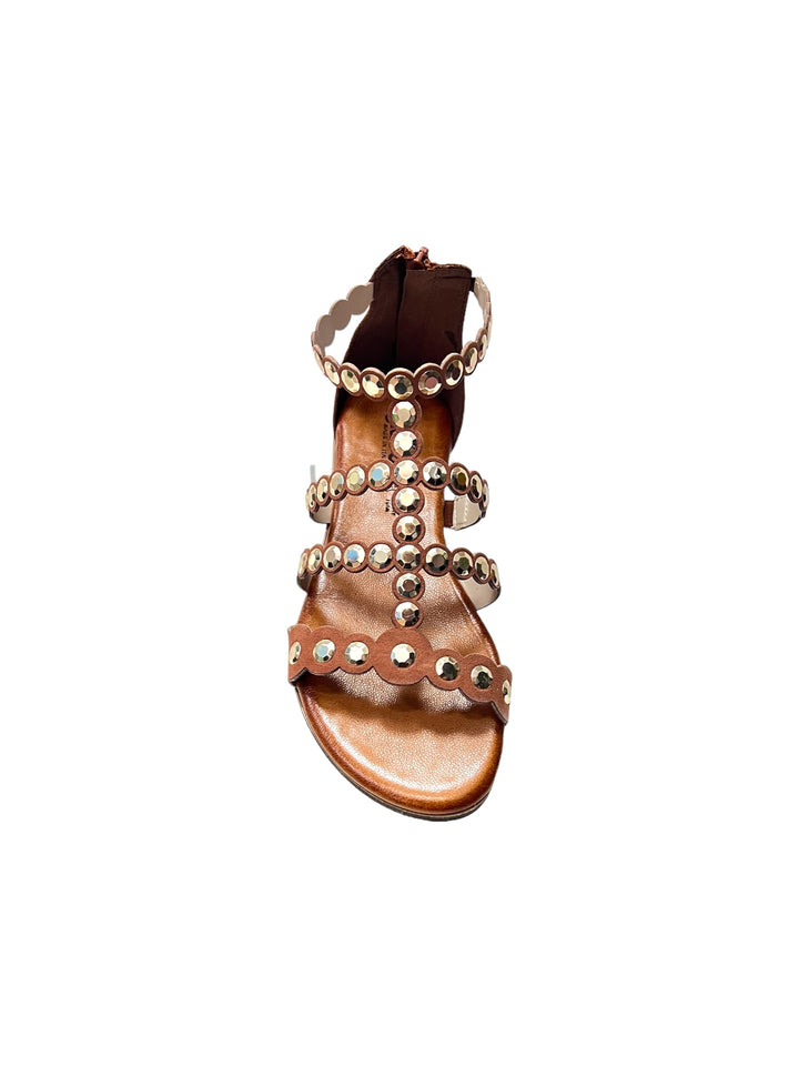 sandali donna pelle igi&co art.5682722 cuoio