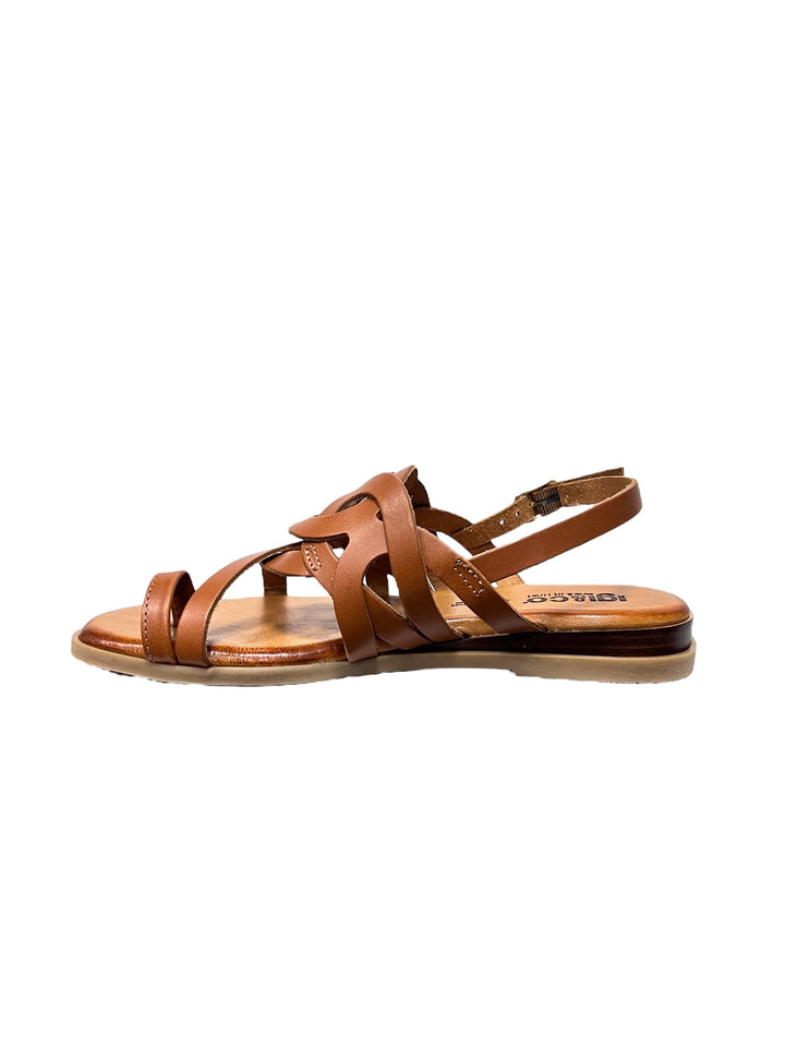 sandali infrapollice donna pelle igi&co art.5683422 cuoio