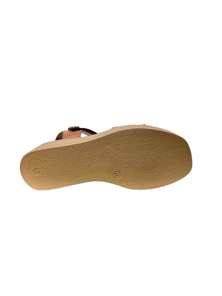 sandali donna pelle igi&co art.5687322 cuoio chiaro